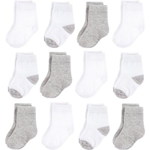 Hudson Baby Cotton Rich Newborn Terry Socks