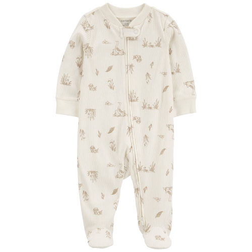 Baby Goose 2-Way Zip Thermal Sleep & Play Pajamas