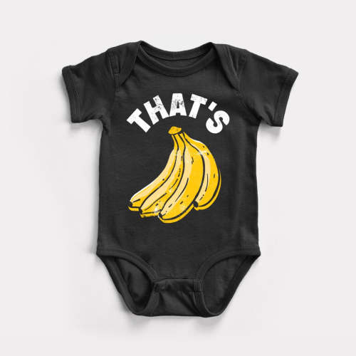 That's Bananas Baby Bodysuit – BabyDoopy