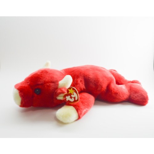 TY Beanie Buddy / Snort The Bull / Vintage / Great condition / Large Size