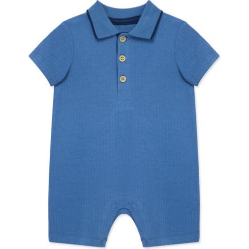 6 months Rib Polo Romper