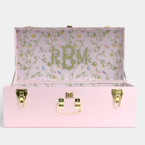 Petite Trunk - Pink - Sylvia's Summer / Embroidery