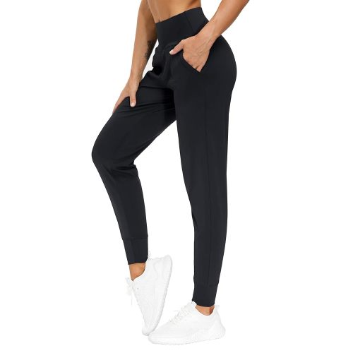 THE GYM PEOPLE Women's Joggers Pants Lightweight Athletic Leggings Tapered Lounge Pants for Workout, Yoga, Running