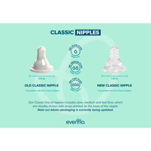 Evenflo 🍼 Classic Nipples – Evenflo Feeding