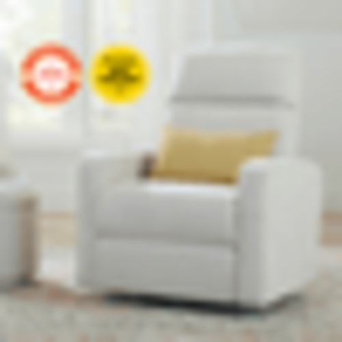 The Glider Plus - Best Rated Nursery Glider & Recliner - Nurture&