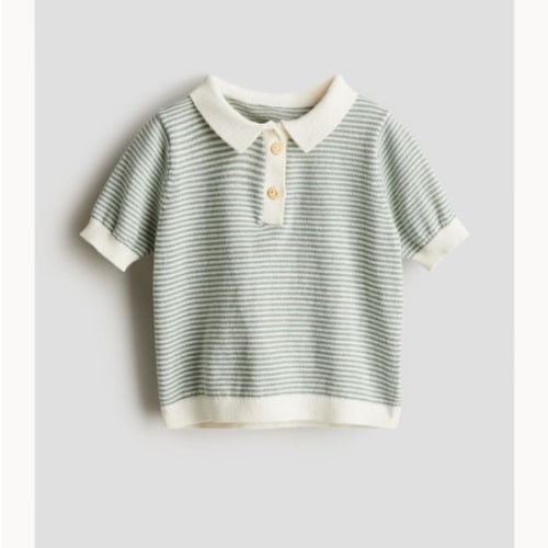 Knit Polo Shirt