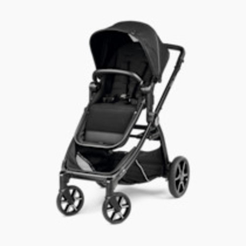 Peg Perego Ypsi Compact Single to Double Stroller - True Black
