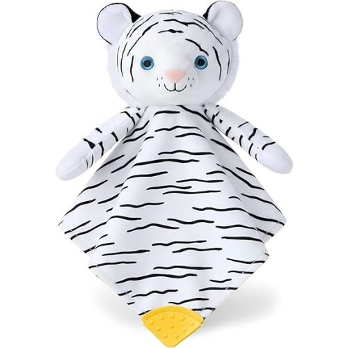 BEREST Baby Sound Sleep Soother- White Noise and Lullaby Infant Sleeping Aid with Cry Sensor at Nap Time Routine, Awesome Babies Gift Portable Plush Toddler Snuggle Toy, Infant Blanket (Milky White)