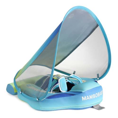 Mambobaby Float with Canopy Rainbow