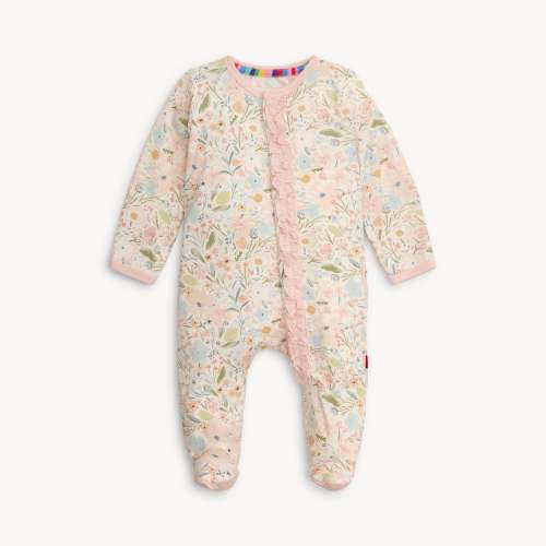 charlotte modal magnetic parent favorite footie with ruffle – Magnetic Me