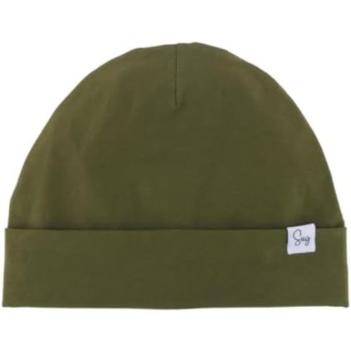 Jersey Beanie Hat for Newborn Baby Boys Girls Silky Satin Lined Hats Bonnet Toddler Infant Little Kids Beanies Caps