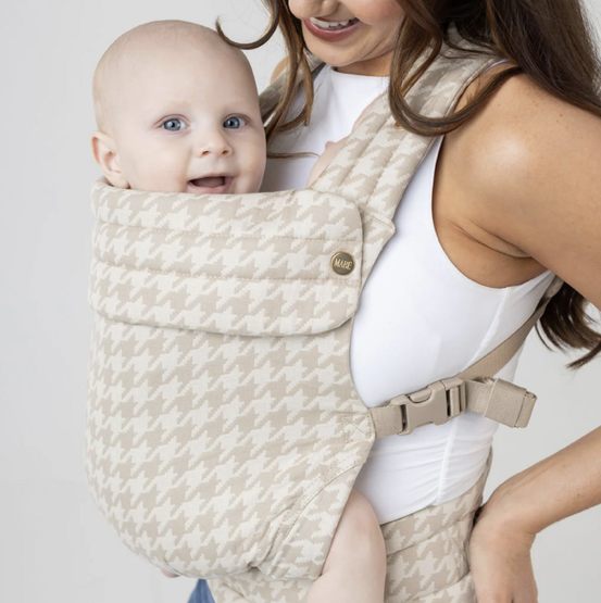 The Monarch Baby Carrier - Houndstooth – Mabē
