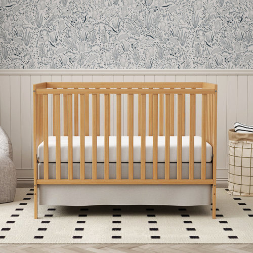 Harriet Bee 5-in-1 Convertible Baby Crib & Reviews | Wayfair