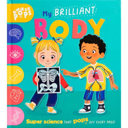 Amazepops: My Brilliant Body, Board Book