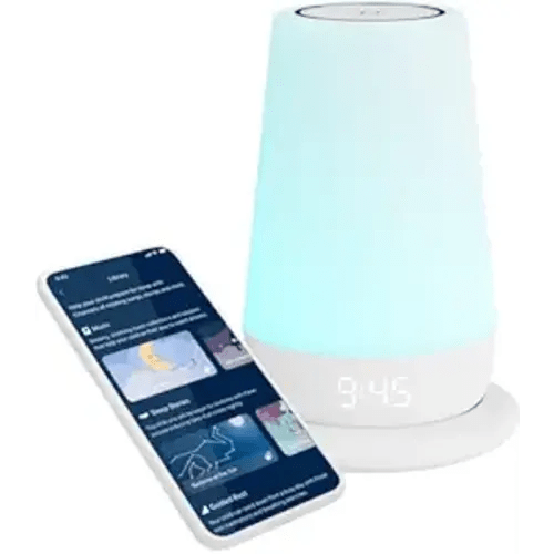 Hatch Rest+ Baby & Kids Sound Machine | 2nd Gen | Child’s Night Light, Alarm Clock, Toddler Sleep Trainer, Time-to-Rise, White Noise, Bedtime Stories, Portable, Backup Battery (with Charging Base) - 2nd Gen (with Charging Base)
