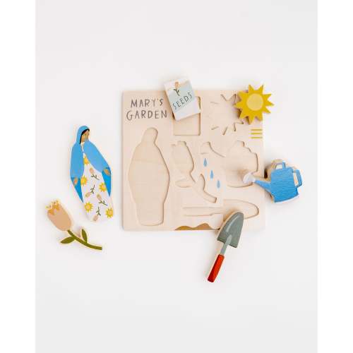 Mary's Garden Wooden Puzzle