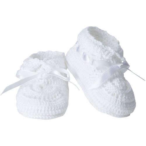 Jefferies Socks Baby-Girls Infant Hand Crochet Bootie