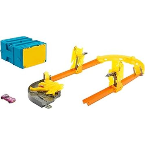 Hot Wheels Lightning Boost Pack in Modular Storage Container