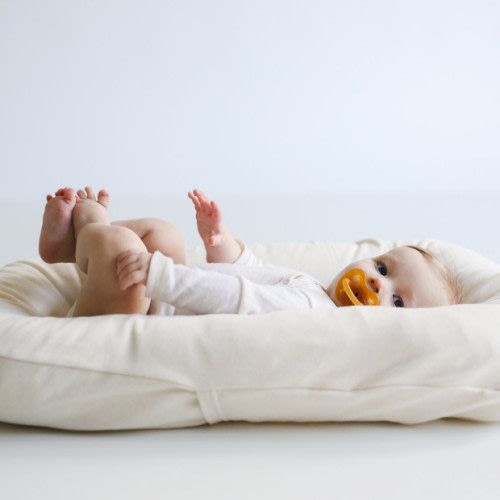 Snuggle Me Organic Cotton Cover - Natural