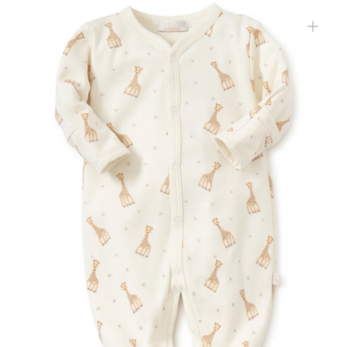 Sophie la girafe Ecru Print Footie