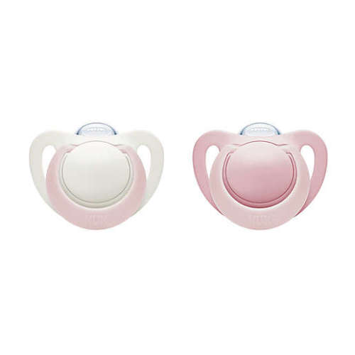 NUK® Newborn 0-2M 2-Pack Orthodontic Pacifiers in Pink