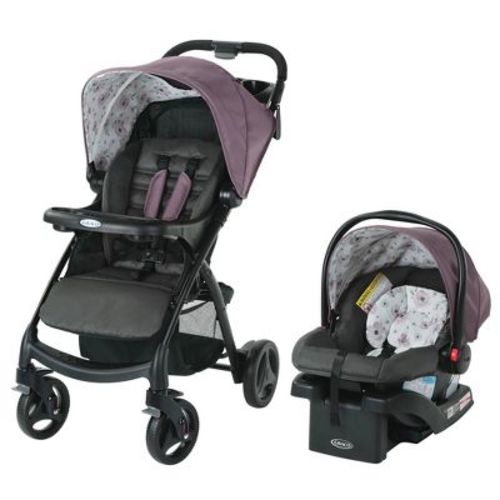 Graco Verb Click Connect Travel System With Snugride Infant Car Seat - Gracie
