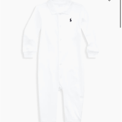Polo Ralph Lauren Baby Boy's Interlock Classic Coverall | Saks Fifth Avenue
