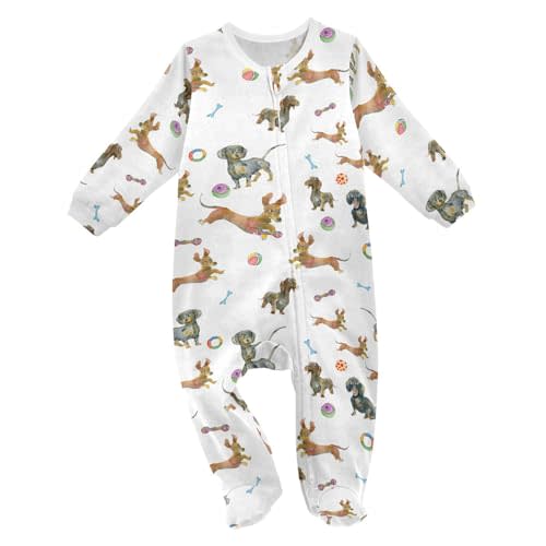 Nnamluu Baby One-Piece Rompers, Newborn To Infant Romper Footies, Airplane Helicopter Airship
