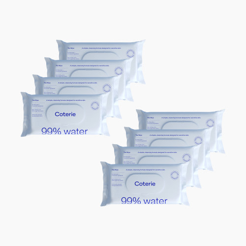 Coterie 99% Water Baby Wipes - 448 Count