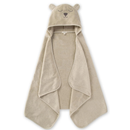 Organic Cotton Toddler Hooded Bear Towel