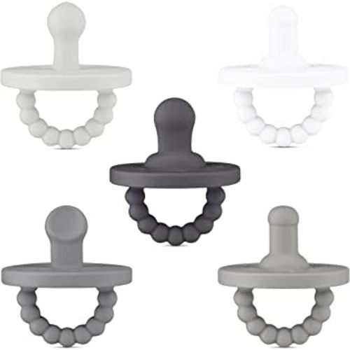 Ryan & Rose Cutie PAT Pacifier Teether (Starter Kit, Alloy)