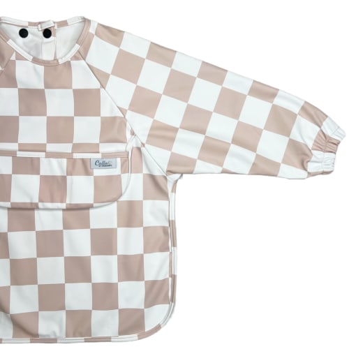 The Grayson Long Sleeve Bib - Checkered – Calla and Friends