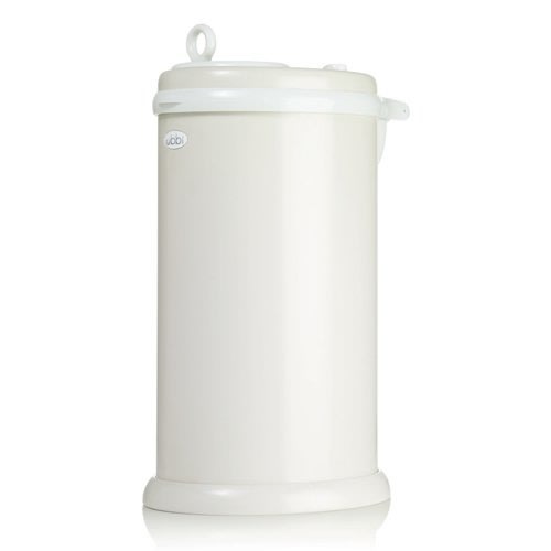 Ubbi Steel Odor Locking, No Special Bag Required Money Saving, Awards-Winning, Modern Design Registry Must-Have Diaper Pail, Ivory