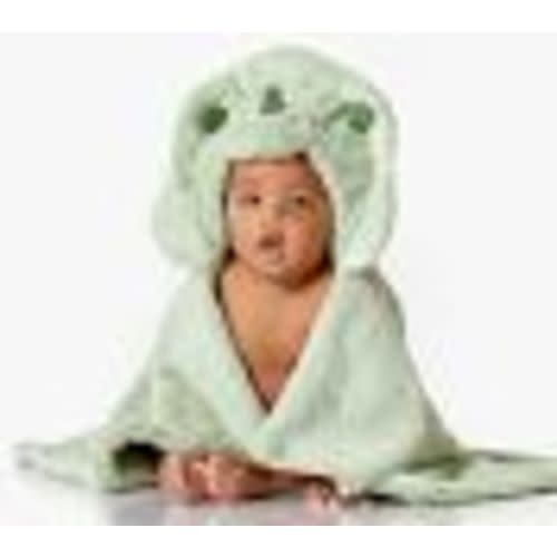 Faux-Fur Animal Baby Hooded Towels