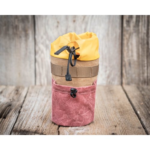 For Jake's Water Bottle on the Stroller (Painted Hills Yellow/TerraCotta Color) - Bartender Plus - Randi Jo Fabrications