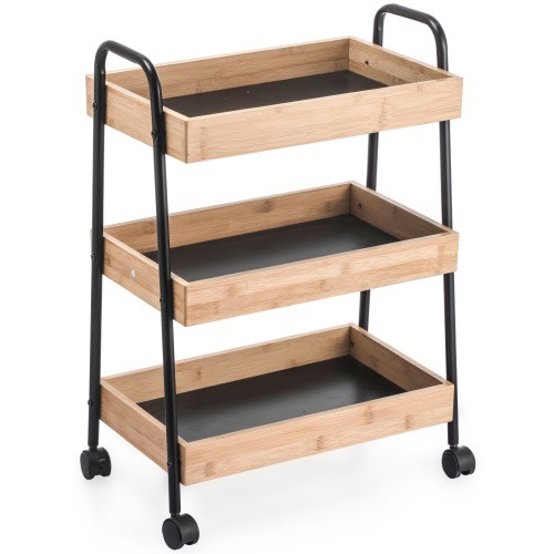 Three-tier Organizer Cart on Wheels
