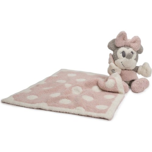 Barefoot Dreams® Cozychic™ Disney Mickey/Minnie Mouse Blanket & Stuffed Toy Gift Set, Dusty Rose Multi