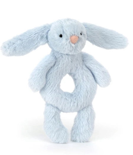 Bashful Bunny Ring Rattle