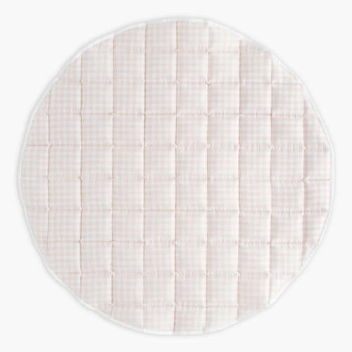 Picnic Gingham Play Mat - Pink | Gooselings