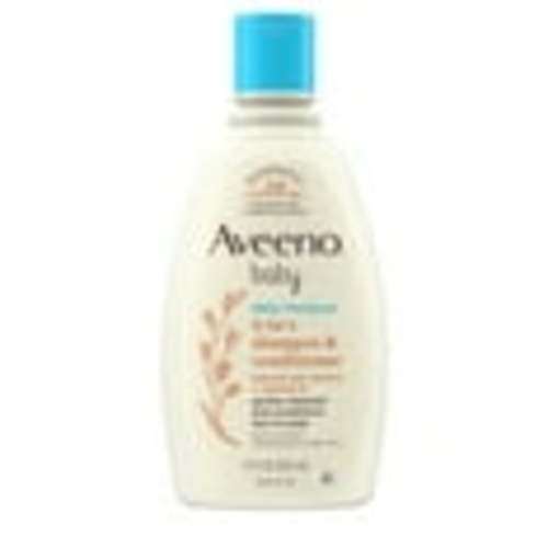 Aveeno Baby Daily Moisture 2-in-1 Shampoo & Conditioner, 12 fl. oz