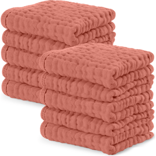 Muslin Washcloths - Pack of 10
