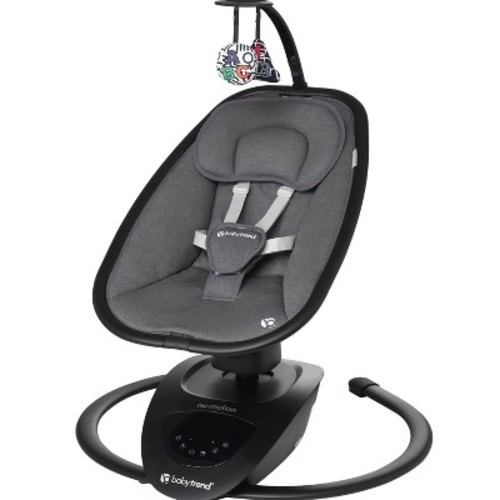 Baby Trend Nu-Motion Infinity Swing with Interactive Display - Midnight Black