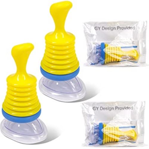 2Packs Portable Assist Kit Helps to Remove Objects Quickly and Effectively, Soft Home Kit, Easy to Use, Value Pack Includes Two Different Size S/XS, GY Design Provided