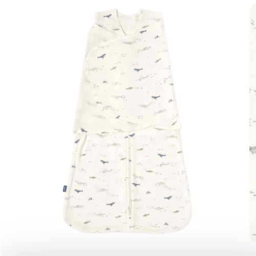 Ocean Life Cotton Swaddle | HALO