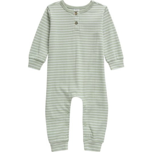 Nordstrom Long Sleeve Rib Romper | Nordstrom