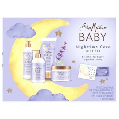 Sheamoisture Baby Nighttime Care Gift Set - 4pk