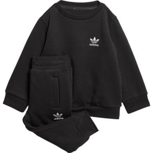 Trefoil Essentials Crewneck Sweatshirt & Joggers Set, 3M
