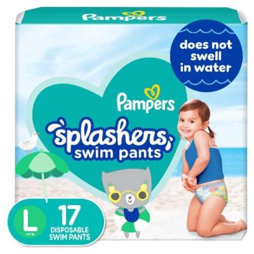 Pampers Splashers Disposable Swim Pants Jumbo Pack - M - 18ct