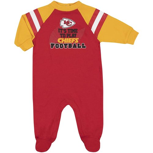 Gerber NFL Unisex Baby Nfl Team Footed Sleep and Play