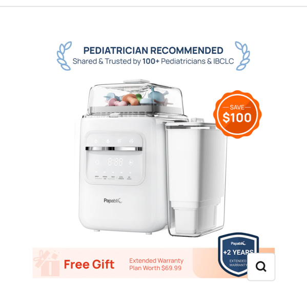 SafeguardPlus™ Baby Bottle Washer System